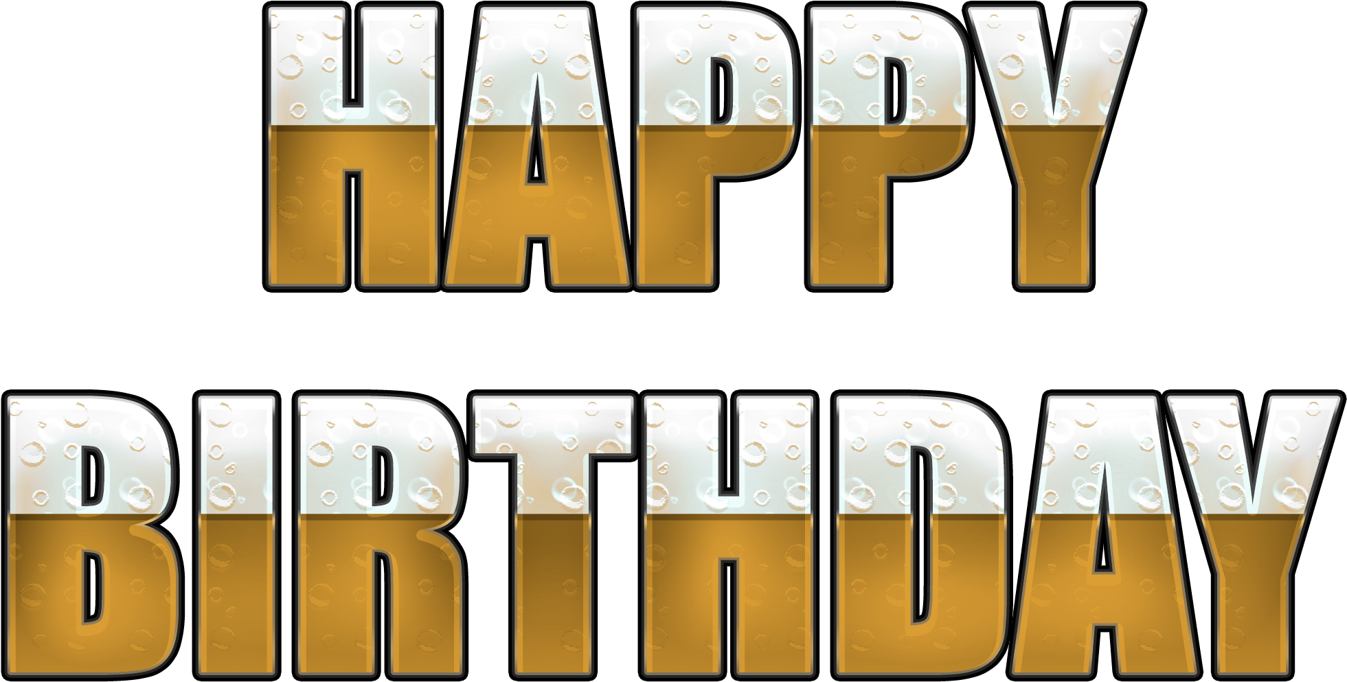 Download The Transparent Image Here - Birthday Beer Png Transparent (2100x1500), Png Download
