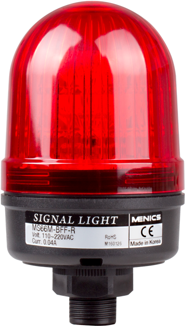 66mm Beacon Signal Led Light, Direct Mount, Steady/flash/buzzer, - Menics Signal Light With Buzzer (800x800), Png Download