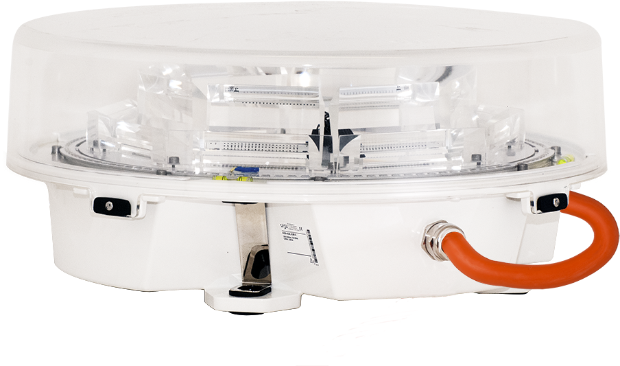 169 L550 Red Infra Red - Orga Aviation Light (1014x679), Png Download