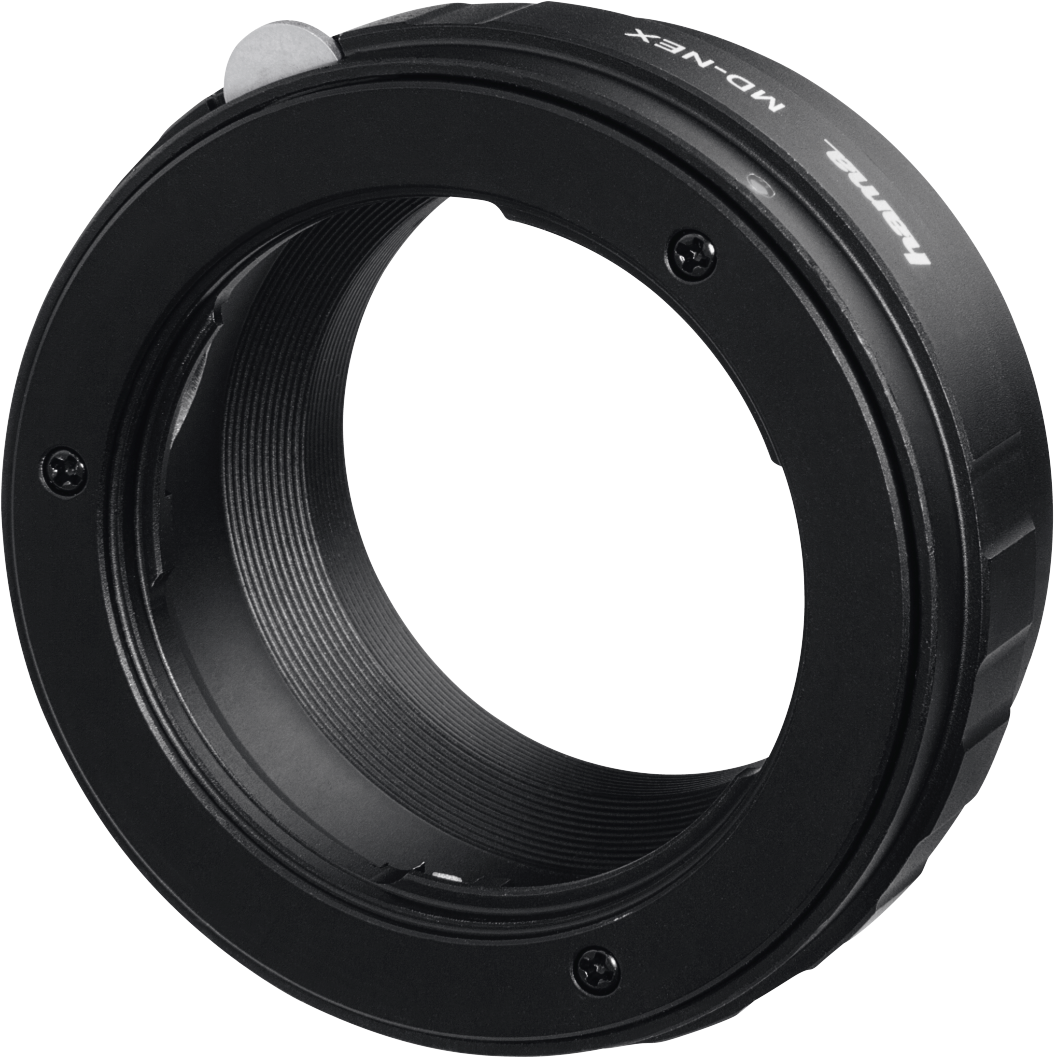 Lens Adapter For Nex Cameras And Minolta Md Lenses (1100x1100), Png Download