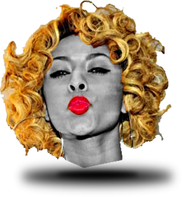 Blonde Hair Png Blonde Hair - Keri Hilson With Blonde Hair (370x400), Png Download