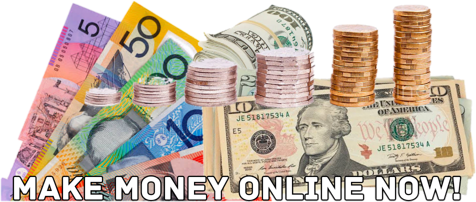Make Money Online From Home - Money (1080x467), Png Download