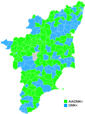 Tamil Nadu Legislative Election Map Updated - Tamil Nadu Map Clipart (350x414), Png Download