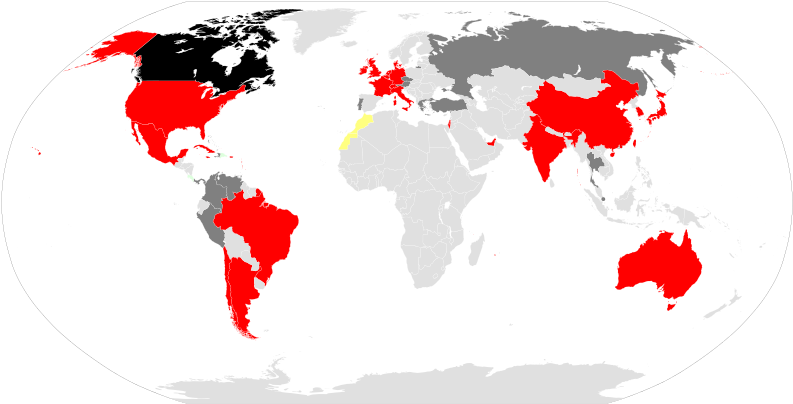 Accenture Offices Around The World (800x411), Png Download