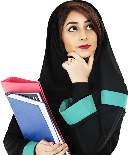 Book Your Space - Girl With Book Png (494x600), Png Download