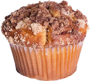 Coffee Cake Muffin Png (430x355), Png Download