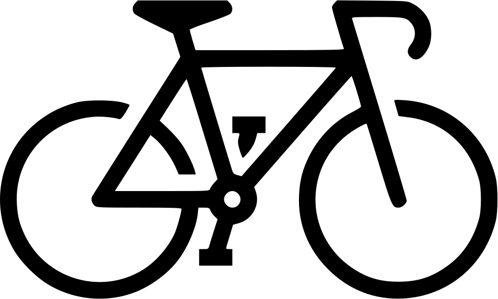 Bike Fixed Gear Svg Png Icon Free Download - Bike Graphic (981x590), Png Download
