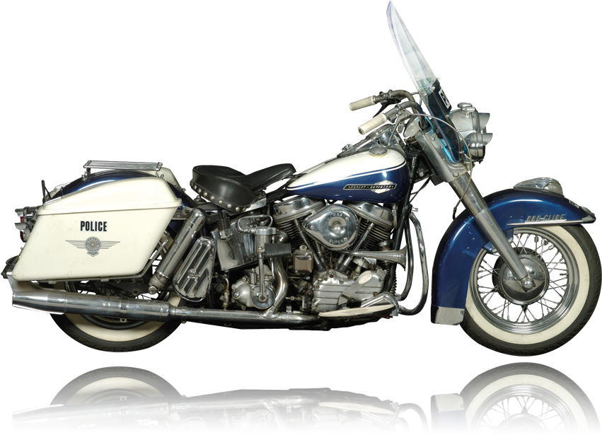 Bike - Police Motorbike Png Transparent (850x642), Png Download