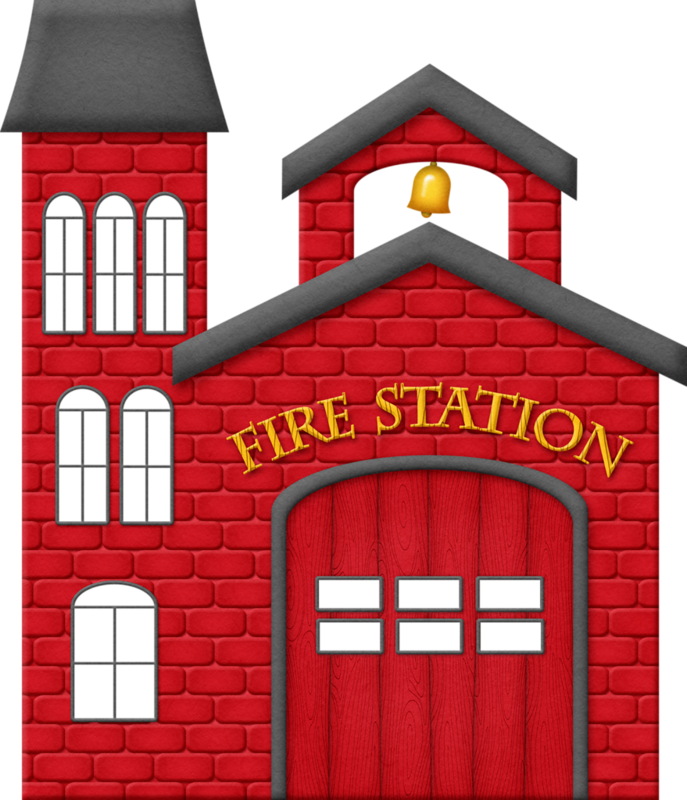 Фото, Автор Ladylony На Яндекс - Fire Department Fire Station Clipart (687x800), Png Download