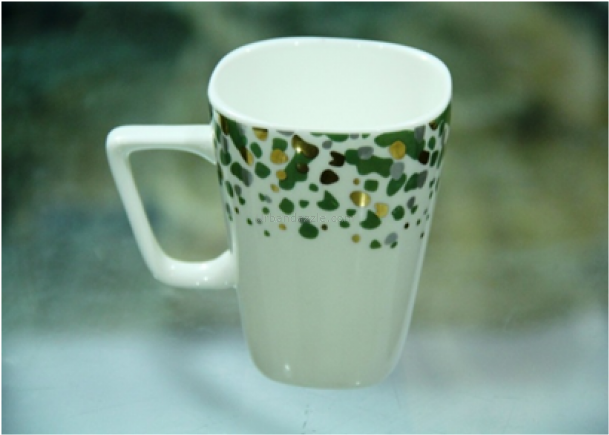 Buy Christian Zanotti Artsy Tea Coffee Mug Set - Artsy Mug (610x630), Png Download