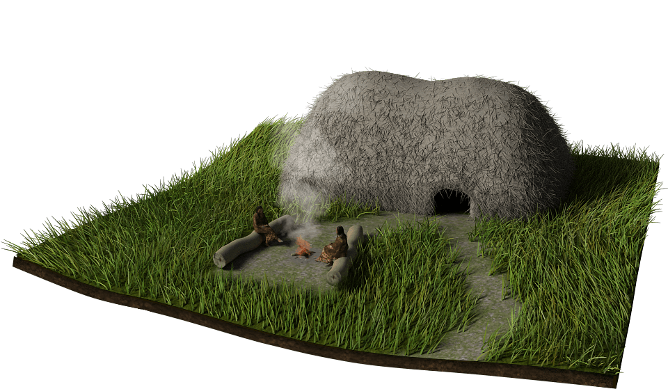 When Men And Women First Emerged From Caves And Tried - Lawn (970x696), Png Download