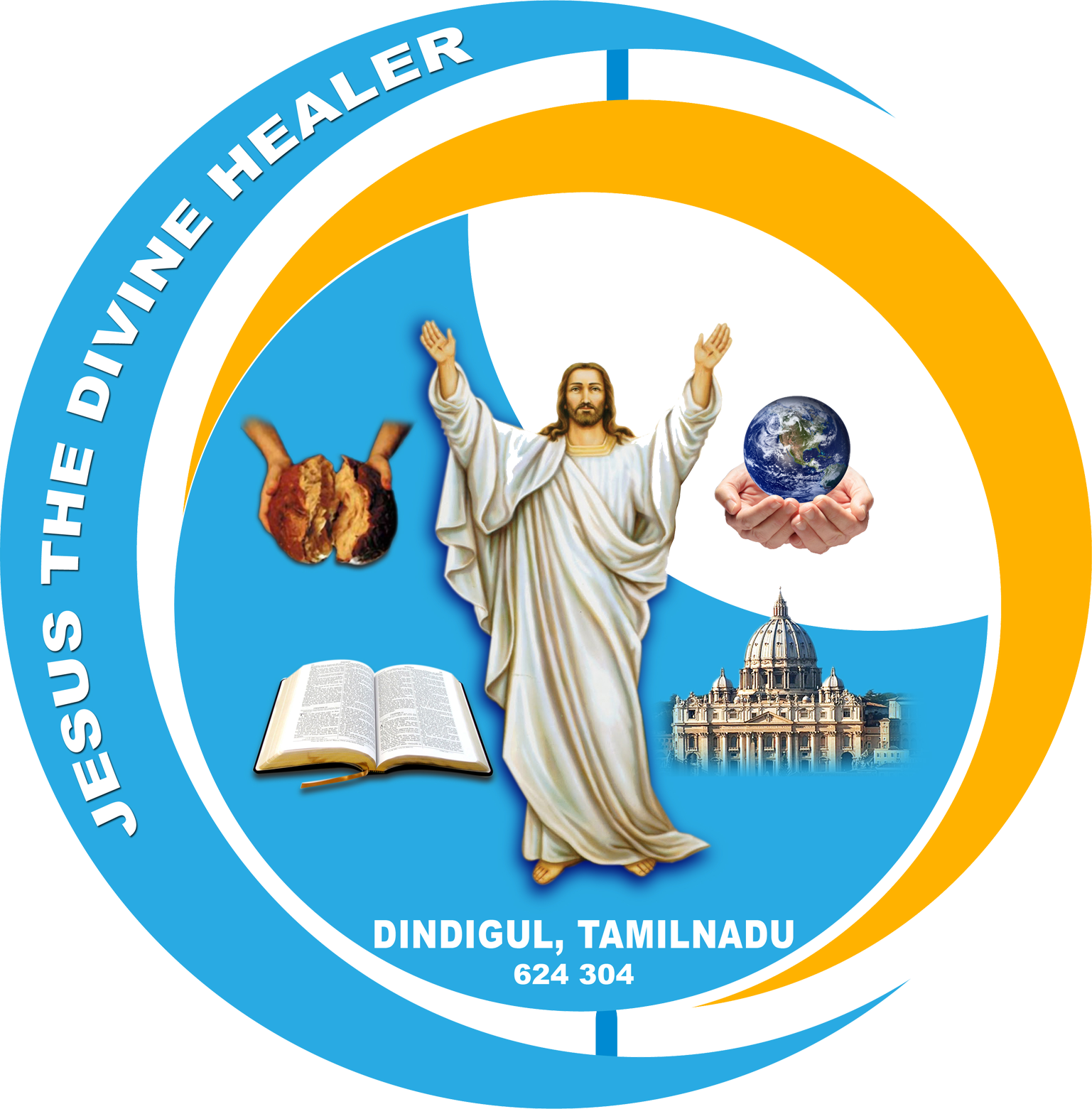 Jesus The Divine Healer Was Started By Rev - Jesus The Divine Healer (1537x1561), Png Download