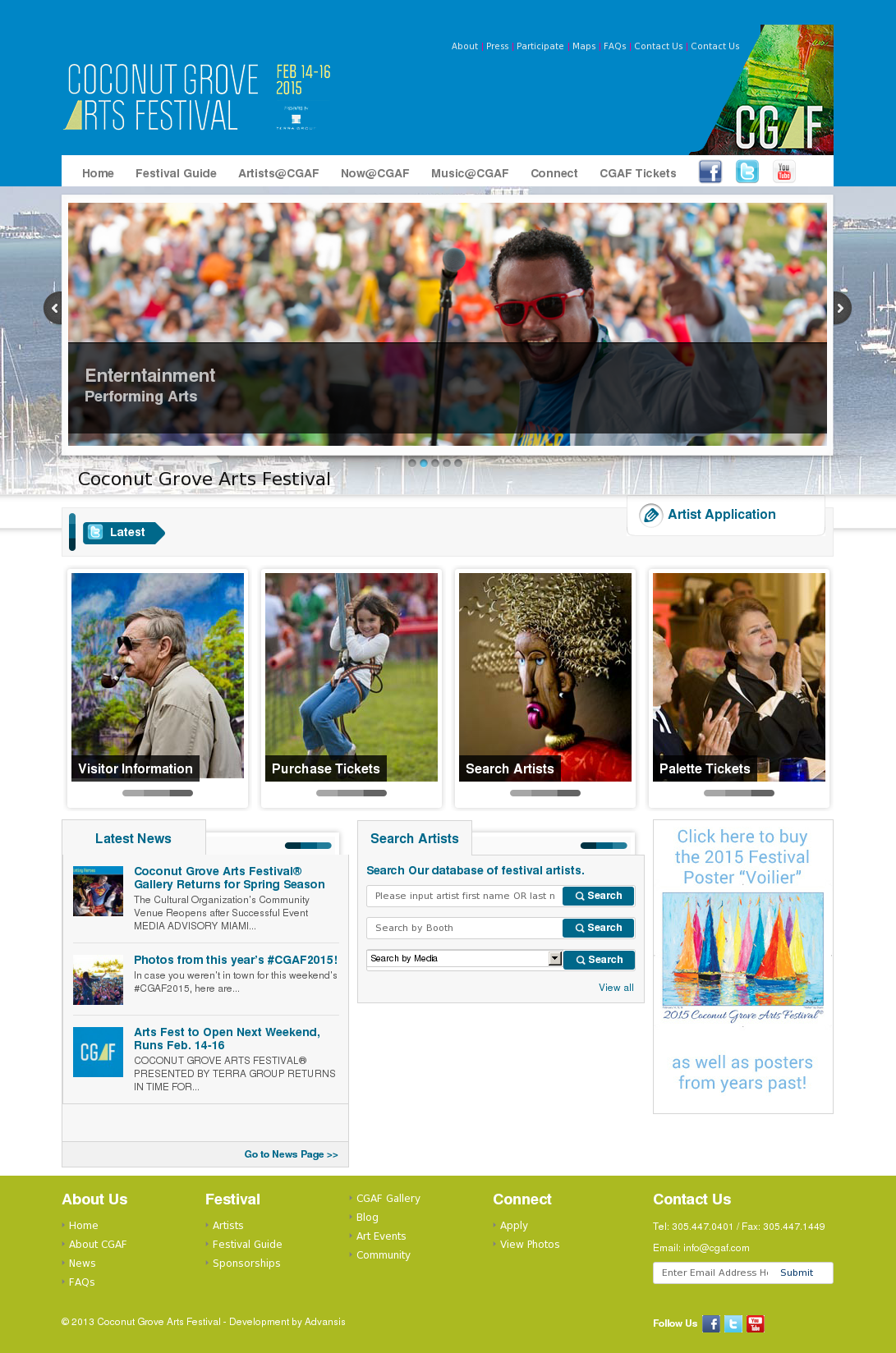 Coconut Grove Arts Festival Competitors, Revenue And - Online Advertising (1091x1648), Png Download