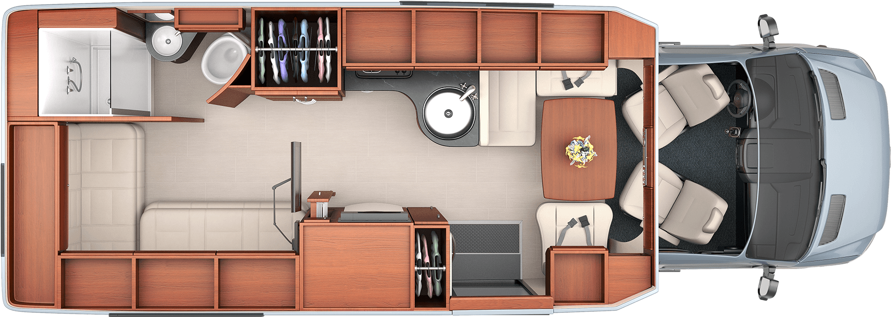 Libero Floorplan - Mercedes Serenity 2017 Price (1920x742), Png Download