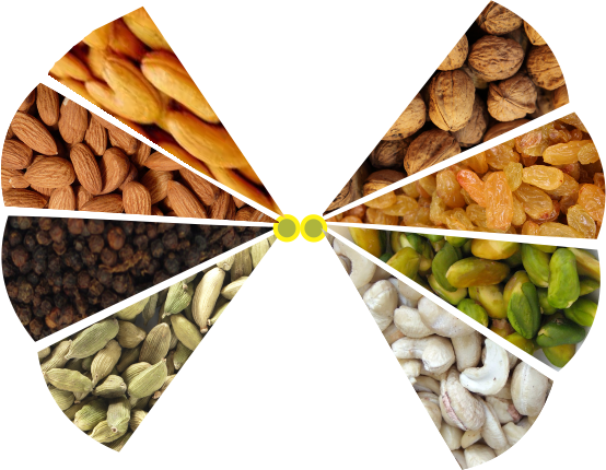 Dry Fruits Hd Png (554x430), Png Download