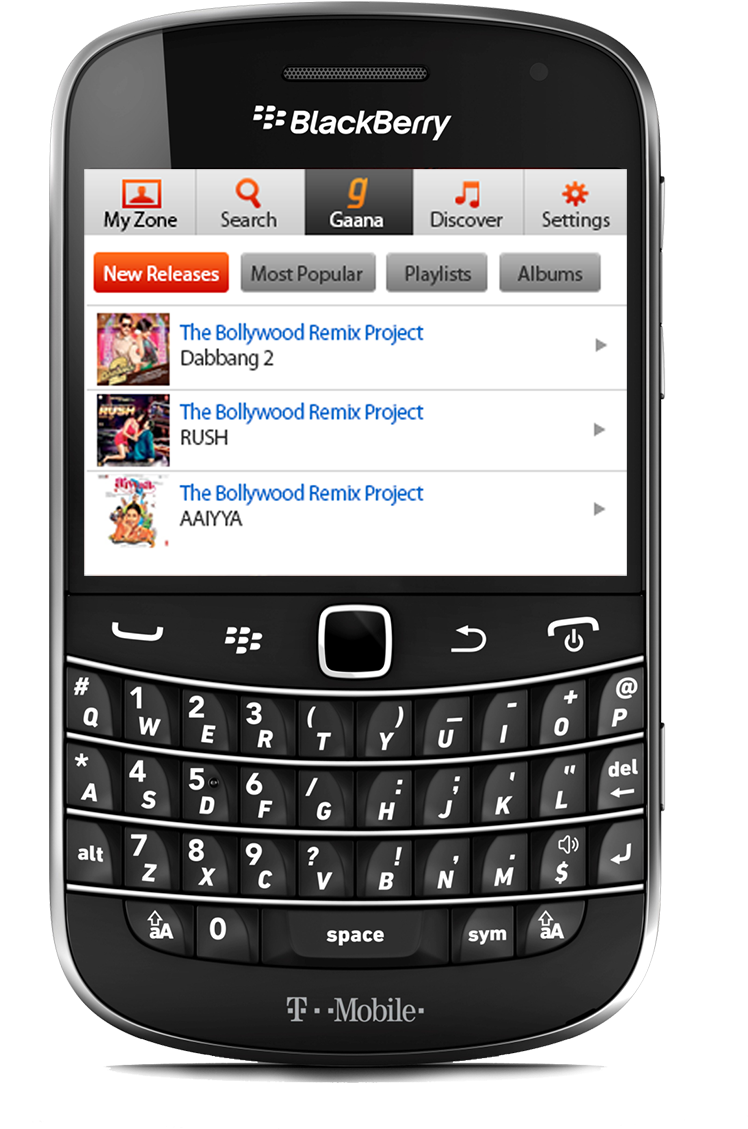 Gaana Goes Mobile - Price Blackberry Bold 9900 (800x1191), Png Download