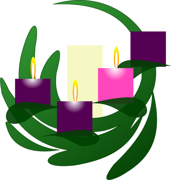 Advent Holy Hour - Advent Clip Art (600x630), Png Download