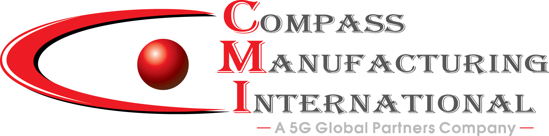 442-6146 Stainless Steel R15 Dual Mount Sink Compass - Compass Manufacturing International Logo (1861x463), Png Download