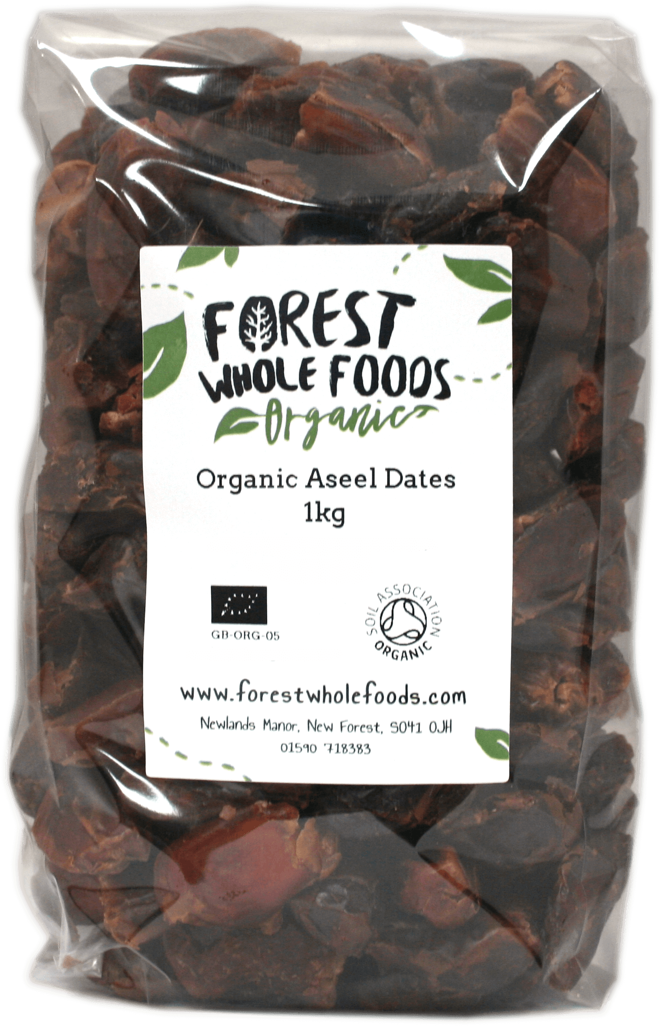 Organic Aseel Dates 1kg - Organic Spirulina Powder 125g (2000x2000), Png Download