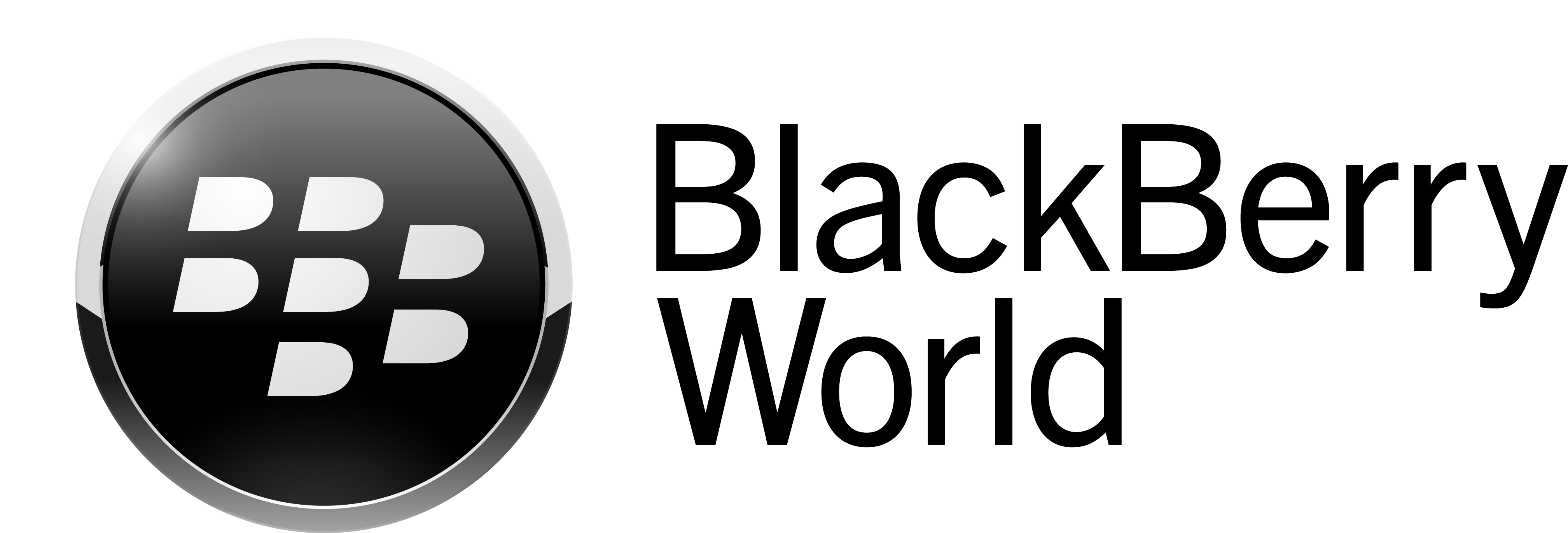 Blackberry Store Logo - Blackberry World Logo (4057x1396), Png Download