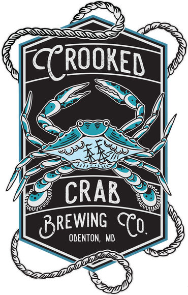Crooked Crab Brewery (370x580), Png Download