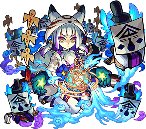 3408 - モンスト 出雲 獣 神化 (500x500), Png Download