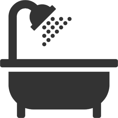 2 - - Bath Icon (476x476), Png Download