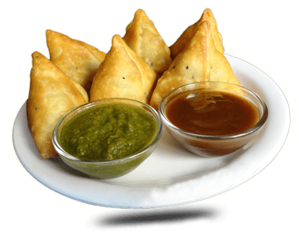 Indian Samosa Png - Fast Food Samosa (437x345), Png Download
