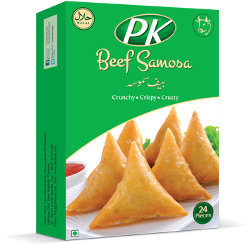 Pk Meat & Food Beef Samosa - Pk (567x382), Png Download