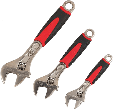 Adjustable Spanners Transparent Png Image Tools And - Tools With Transparent Background (572x476), Png Download