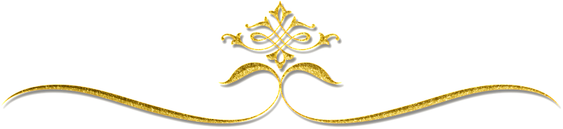 Flowers - Gold Flowers Design Png (828x223), Png Download