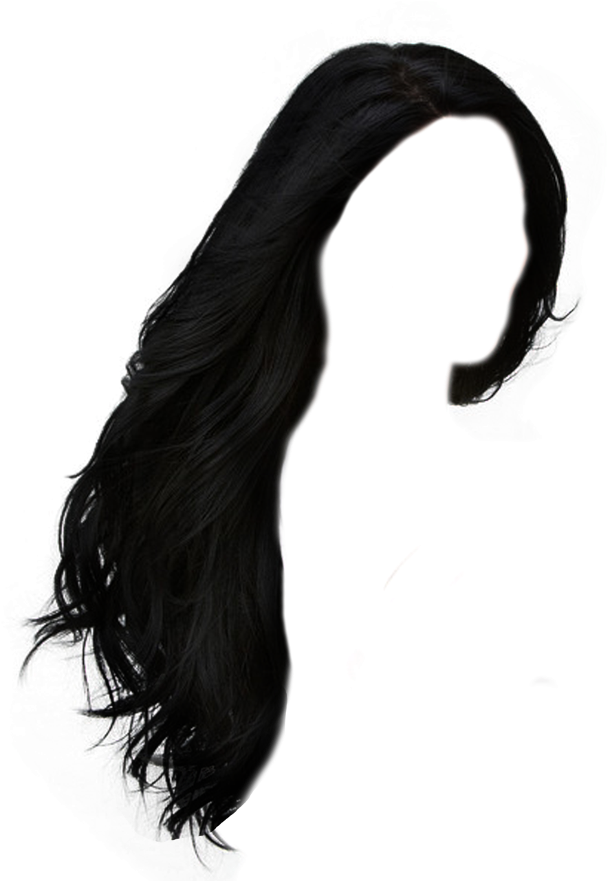 Women Black Hair Png (1024x1280), Png Download