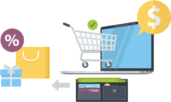 Ecommerce Website Development - Ecommerce Web Development (585x352), Png Download
