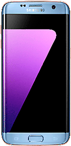 Samsung Galaxy S - Samsung G935 Blue Coral (430x502), Png Download