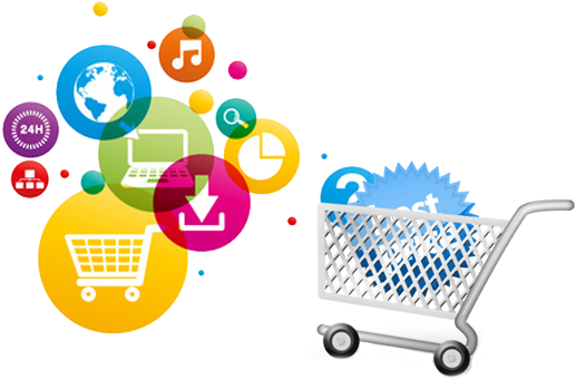 E Commerce Website Design Transparent (614x391), Png Download