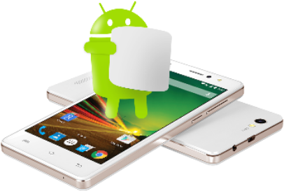 It Is Available Online In Blue Colour With Silver Frame - Mobile Phone (599x309), Png Download