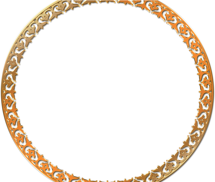Round Photo Frame Png Transparent Image - Sello Hecho A Mano Png (800x600), Png Download