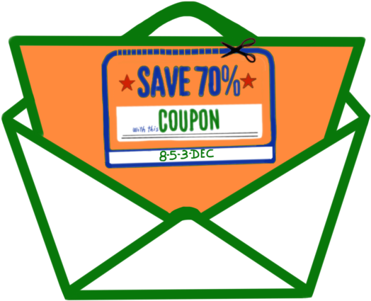 New Coupon Discount - Coupon (830x623), Png Download