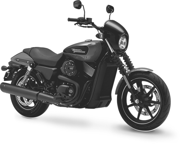 Street Bike Rider Png - Harley Davidson Street 750 (630x505), Png Download