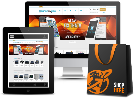 Creating Value For Online Stores And Businesses Through - E-commerce (553x404), Png Download