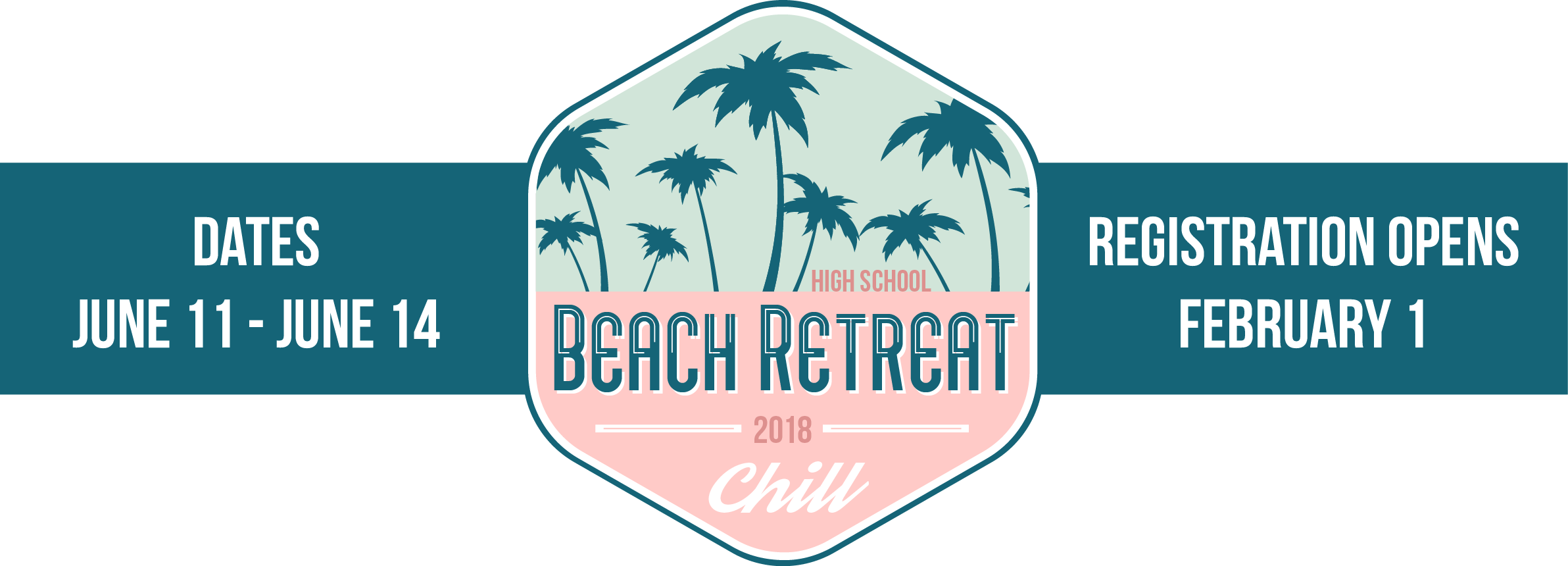 Beach Retreat Web Title4 - Currey Creek Baptist Church (2384x860), Png Download