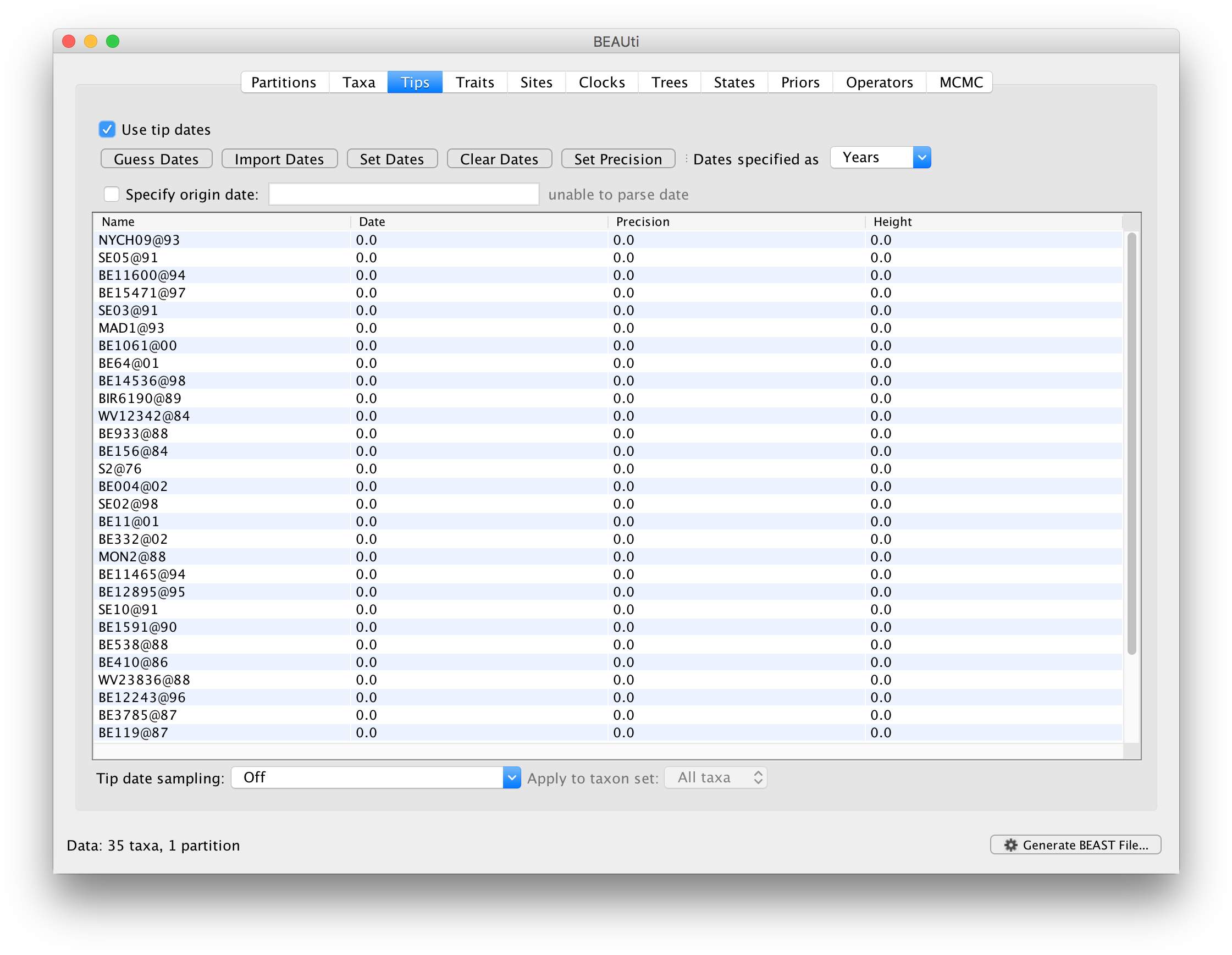 Beauti Provides A Number Of Ways Of Loading Dates For - Spreadsheet (2272x1760), Png Download