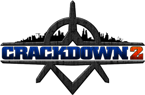 Crackdown Logo Sticker - Crackdown 2 (491x326), Png Download