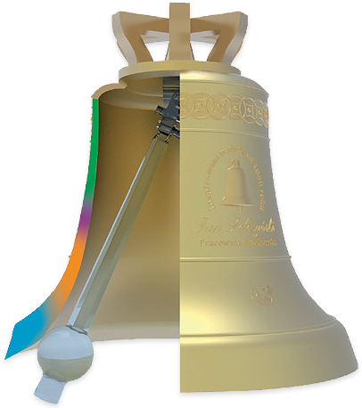 The Sound Of Our Bells Has The Highest Priority - Church Bell (406x458), Png Download