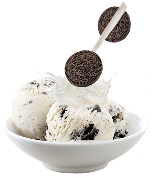 Start Bootstrap Template - Parlane Set Of 2 Canvas Wall Art - Ice Cream (504x590), Png Download