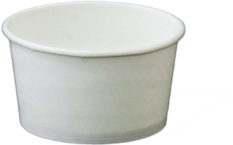 Ice Cream Cup White Unprinted - Beaker (1000x1000), Png Download