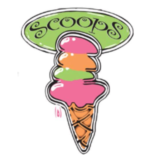 Scoops Ice Cream Scoops Ice Cream Parlor Greencastle (528x531), Png Download