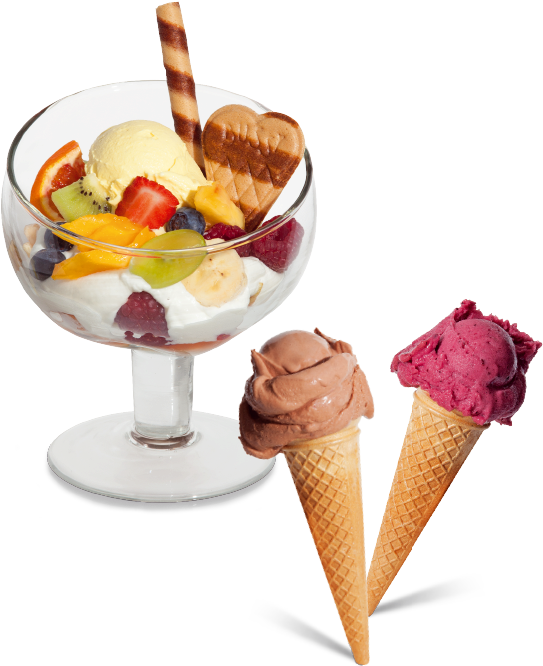 Sepp Hohenegger Creates Up To 16 Flavours A Day, All - Gelato (600x700), Png Download