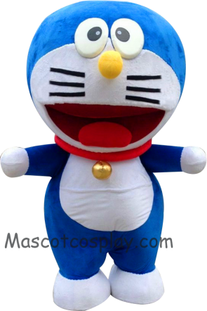 Popular Janpanese Cartoon Anime Lovely Blue Round Doraemon - Doraemon (295x442), Png Download