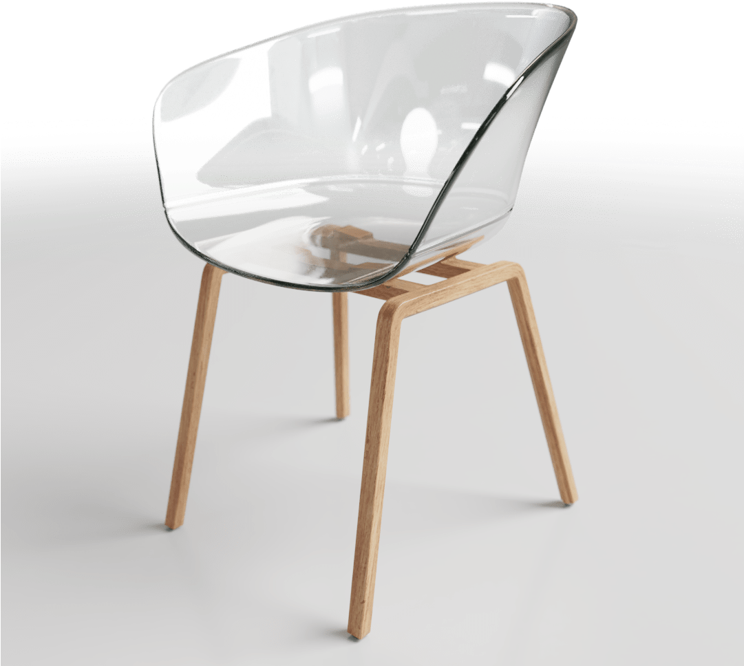 Chair Imeshh - Plastic (1080x1080), Png Download